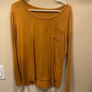 Comfy mustard shirt